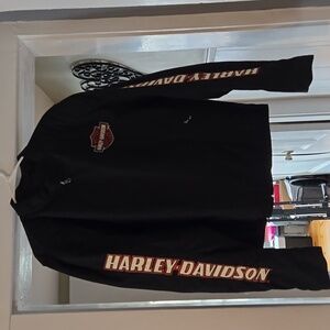 Men's 2XL Harley Davidson Nylon Coat